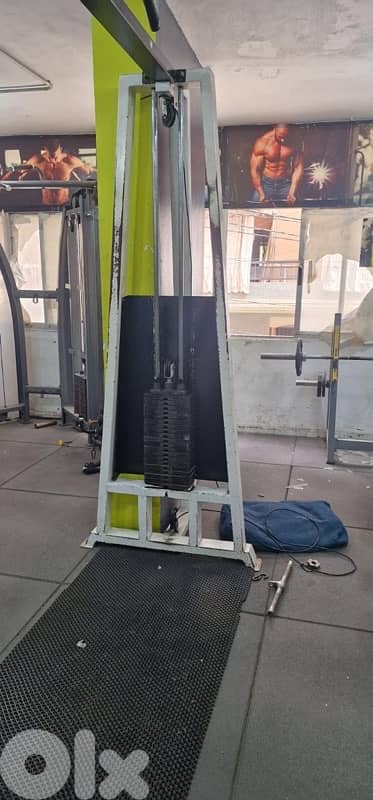 Gym equipments condition very good for sale. 12