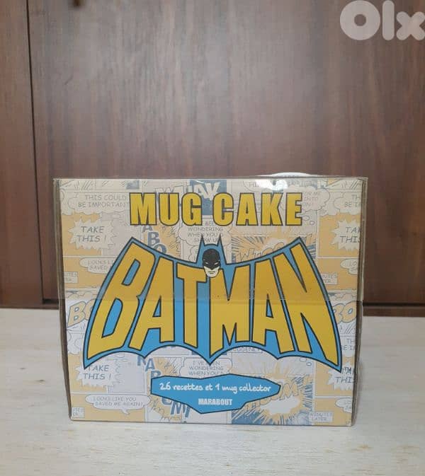 Batman Mug + cake booklet. 3