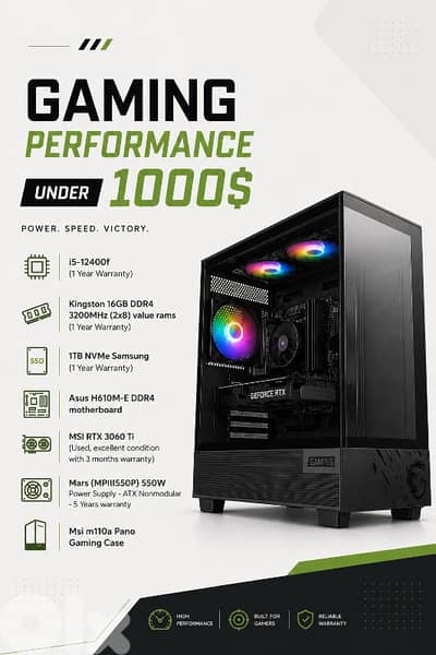 Gaming Pc (Brand New)