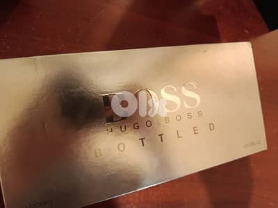 hugo boss perfume box