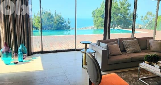 Villa for sale in Rabieh/ Amazing view/ Pool