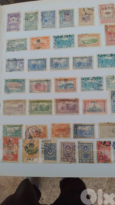 7 stamps albums