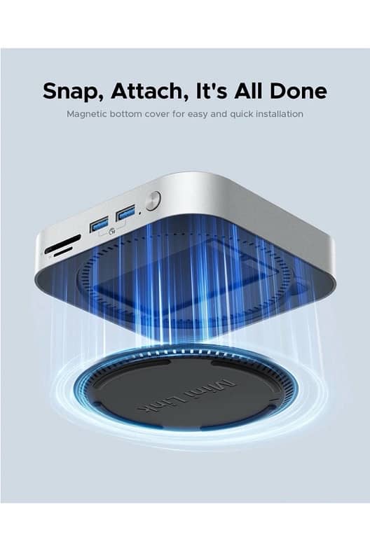 ORICO MiniLink 40Gbps M. 2 SSD Enclosure Docking Station Mac mini 5