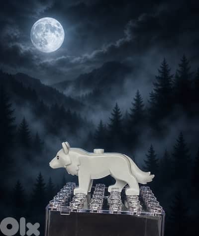 Lego collectors wolf master figure