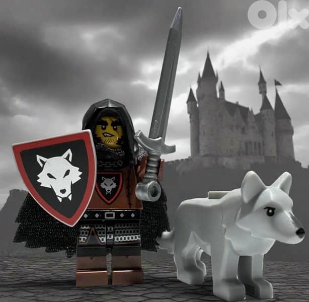 Lego collectors wolf master figure 1