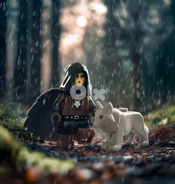 Lego collectors wolf master figure 2