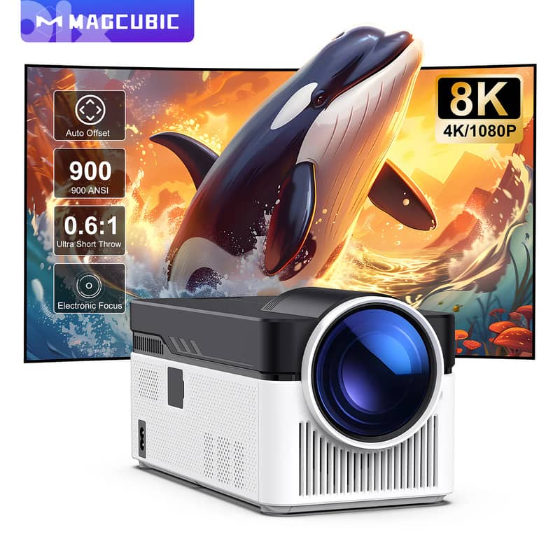 Magcubic HY450 Ultra Short Throw Projector 900 ANSI 1