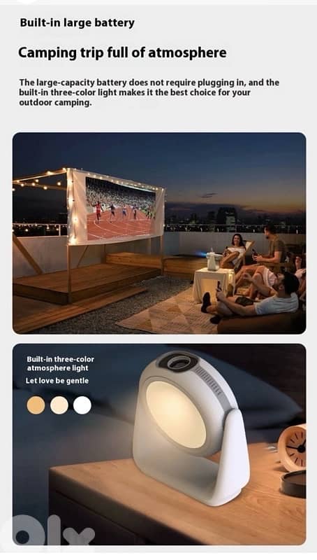 5G Smart HD 4K Voice Projector - Auto WiFi Home Theater Solution 6