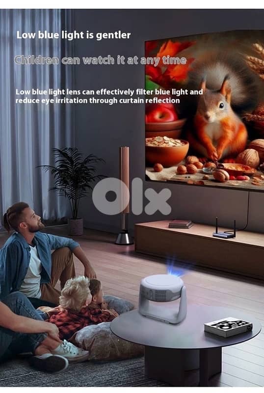 5G Smart HD 4K Voice Projector - Auto WiFi Home Theater Solution 9