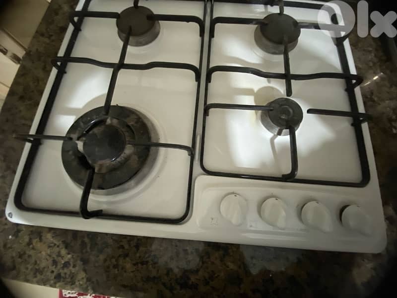 gas encastre and oven 1