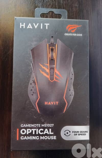 MS1027 HAVIT OPTICAL GAMING MOUSE