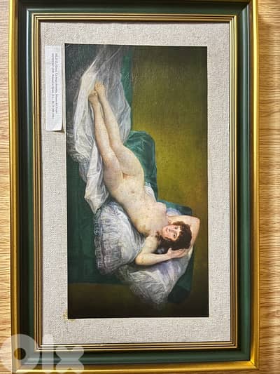 La maja desnuda by Francisco Goya