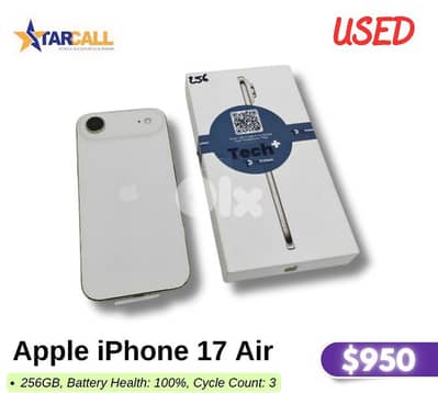 apple iphone air used