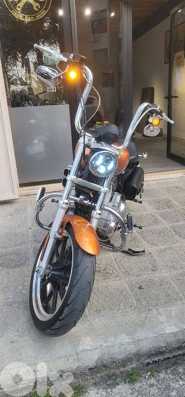 harley davidson sportster 883 superlow, Stage 1, model 2014 7