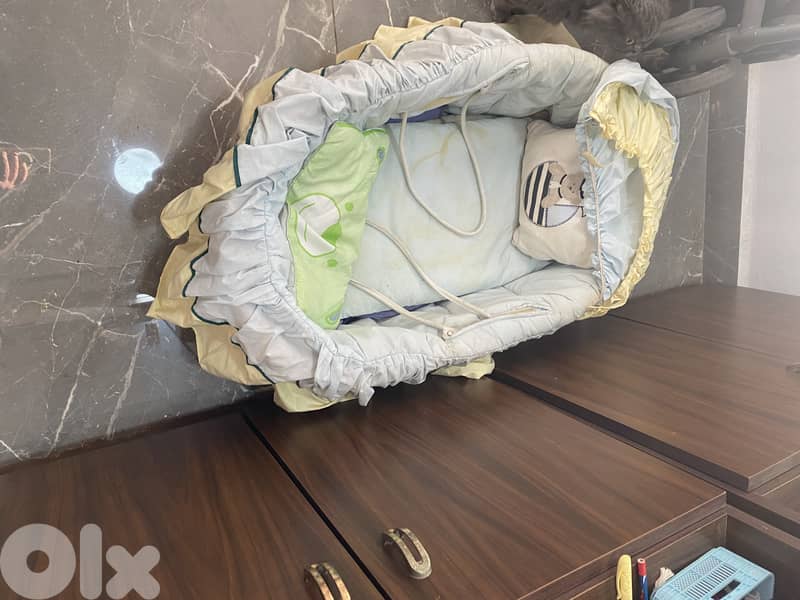 Stroller + Baby Crib 5
