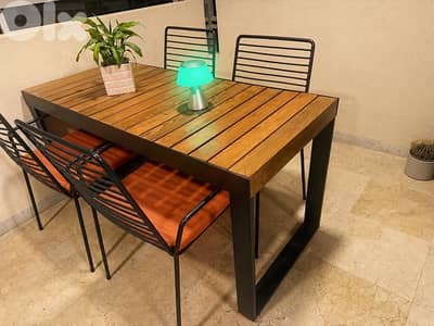 High-quality outdoor dining set