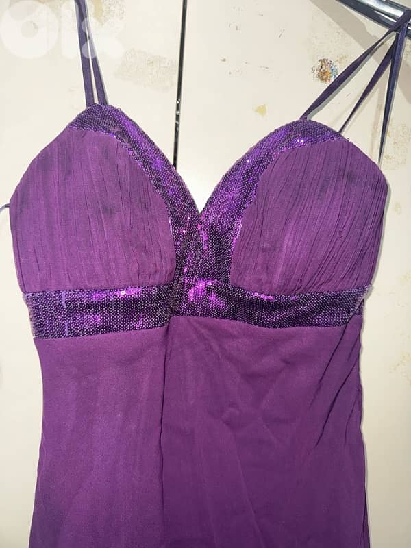 Purple Elegant Dress 1