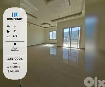 Apartment for Sale in Baakleen, Beiteddine