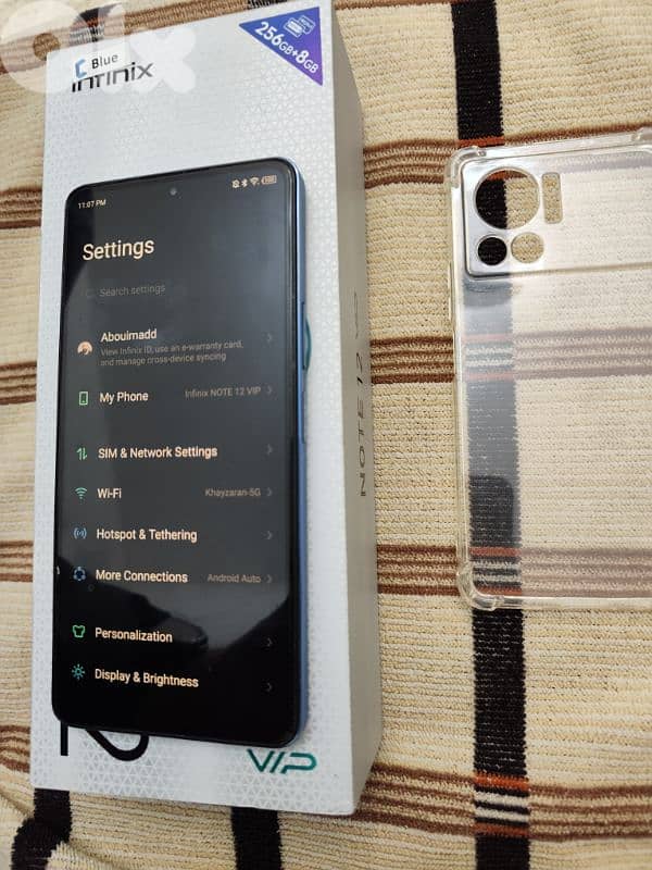 Infinix Note 12 Vip 256/8+8 gb ram 1