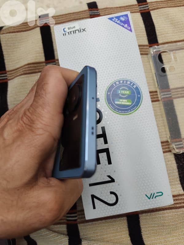 Infinix Note 12 Vip 256/8+8 gb ram 7