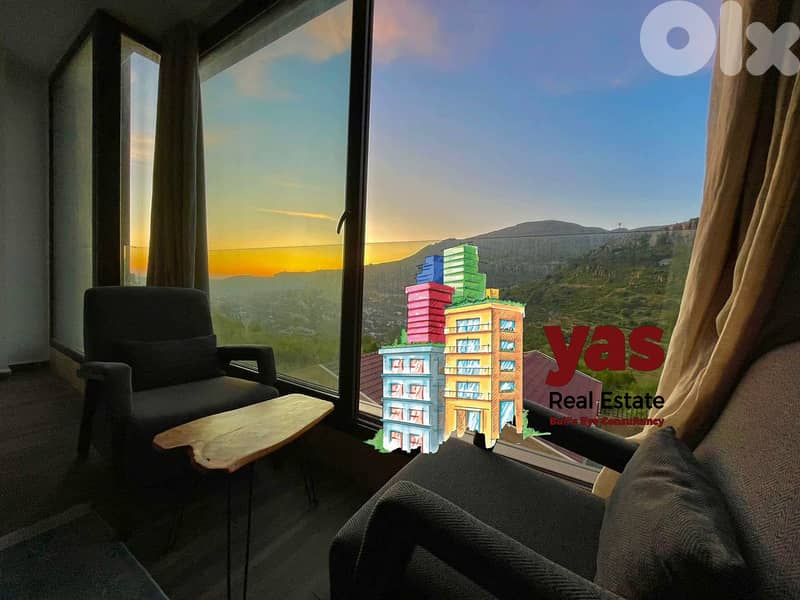 Faraya 60m2 | Furnished Chalet | Decorated | Mountain View |DA/OH 7