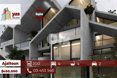 Ajaltoun 203 | Underconstruction | Duplex | Panoramic View  | PYY |