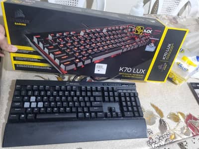 Corsair K70 LUX Mechanical Keyboard - Cherry MX Red (Complete Set)