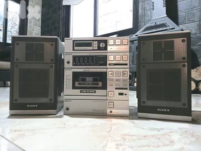 Rare sony FH-7 ( Number 1) Sony's first stereo system since 1980 ستريو