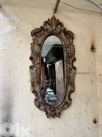 frensh mirroir antique مراي فرنسية انتيك ناعمة مميزة ولا اروع سعر لقطة