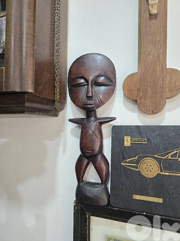 African wooden Akuaba figure 1