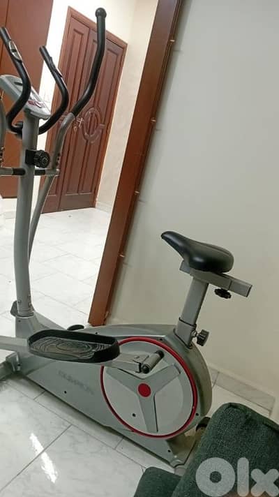 Elliptical bike hold up to 140kg