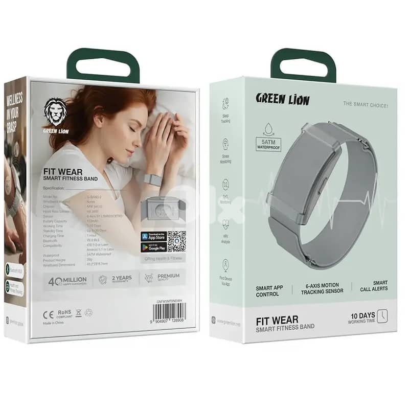 Green Lion Fit Wear Smart Fitness Band 7