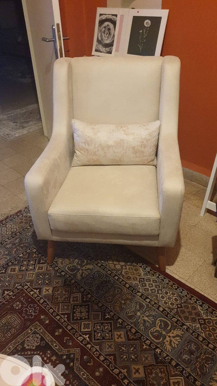 Custom Made 2 Arm Chairs 1