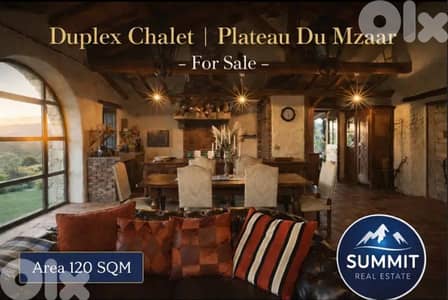 Duplex with Garden | Les Plateaux – Near Mzaar 3S | Ouyoun siman