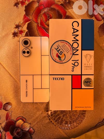 Tecno Camon 19 pro Mondrian Edition