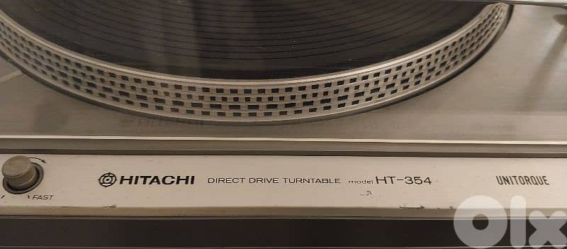 TURNTABLE HITACHI HT-354 direct drive 2