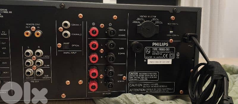 Amplifier philips receiver surround 3