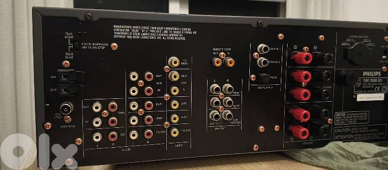 Amplifier philips receiver surround 4