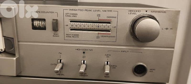 amplifier telefunken with deck cassette 3