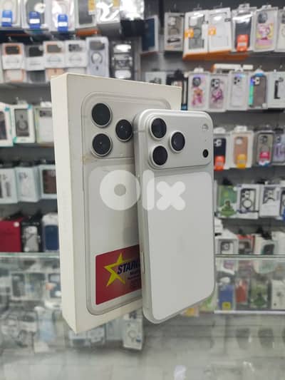 apple iphone 17 pro max used silver N