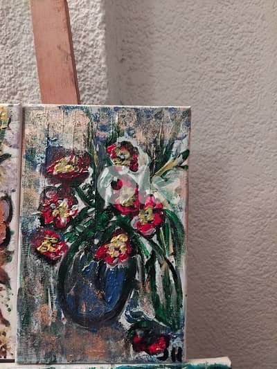 رسم،زيتي  على القماش يدويه
