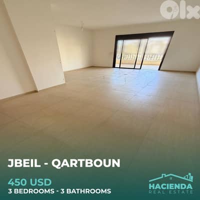 Apartment For Rent In Jbeil Qartboun