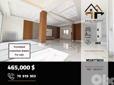 duplex apartments for sale in msaytbeh Beirutشقق للبيع في مصيطبة بيروت