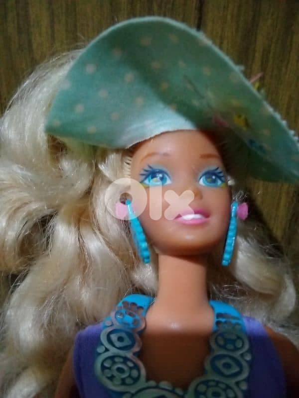 Barbie WESTERN FUN doll Mattel 89 rare Great doll+boots+hat+accessory 6