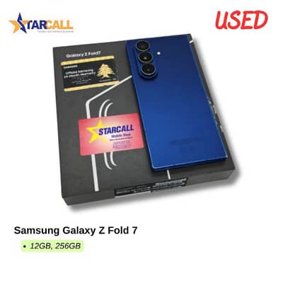 Used Samsung Galaxy Zfold 7