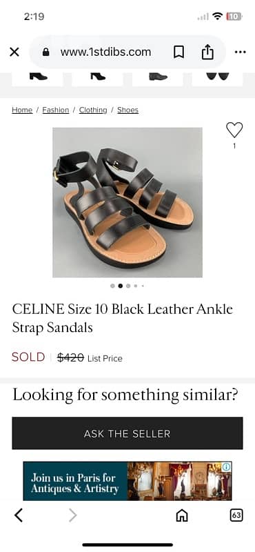 Celine sandals 2