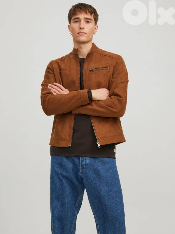 Jack & Jones Biker Jacket – $40 (size M) 1
