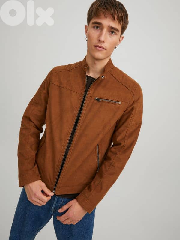 Jack & Jones Biker Jacket – $40 (size M) 3