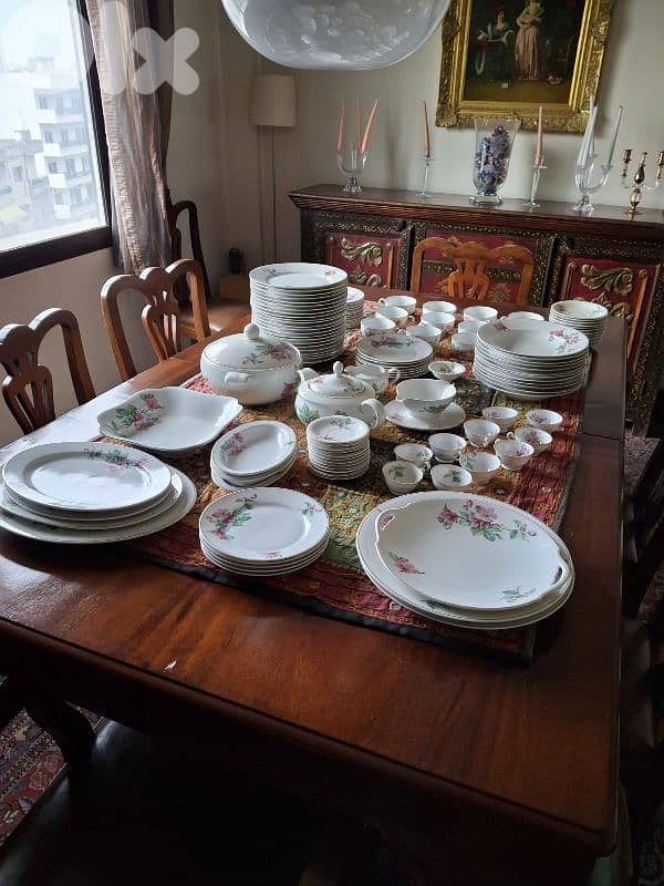 old porcelain set, 130 pieces 2
