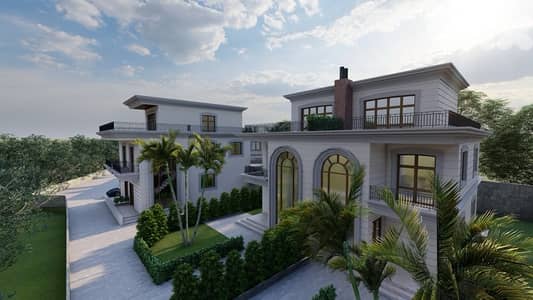 Modern Villas Under Construction  Batrounمشروع فيلال قيد إنشاء
